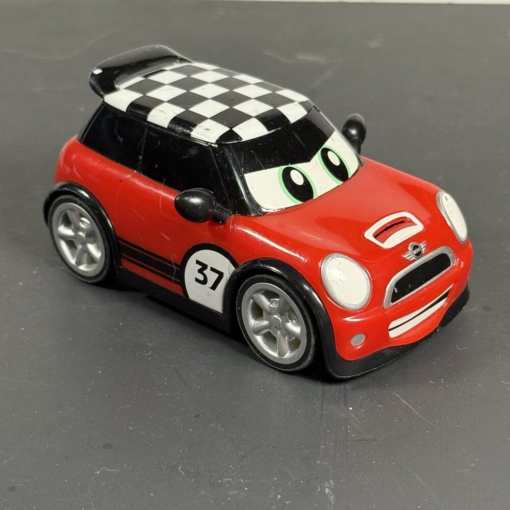 Golden Bear Mini Cooper S, Chilli, Crew-Zers, Push Along, Red